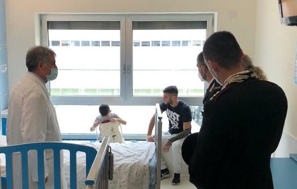 #legnano ospedale bambini carabinieri