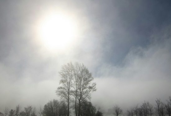 weekend sole clima nebbie