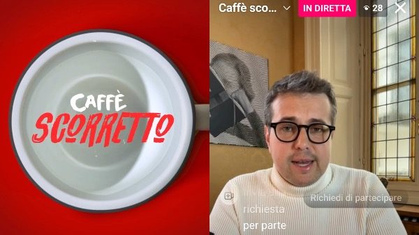 Gallarate sindaco caffè scorretto