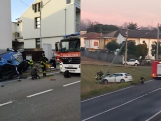 samarate due incidenti domenica