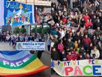 Gallarate manifestazione pace parrocchia