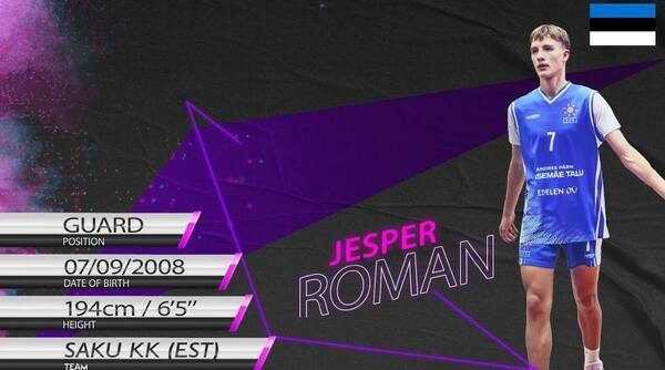 Varese Basketball Jesper Roman