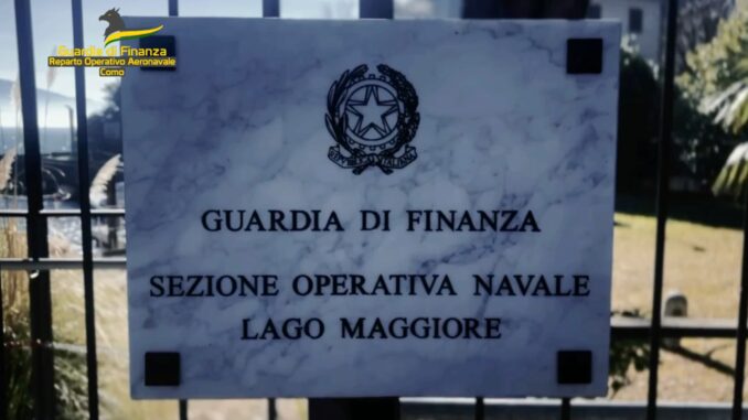 Lago maggiore guardia finanza