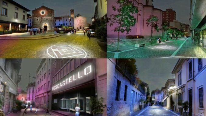 gallarate illuminazione artistica progetto