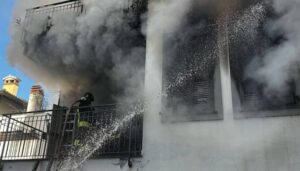 Saronno incendio Matteo Ruggiero