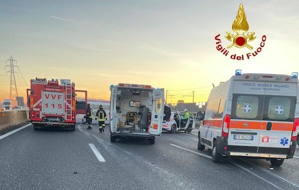 arluno incidente A4 chiusura