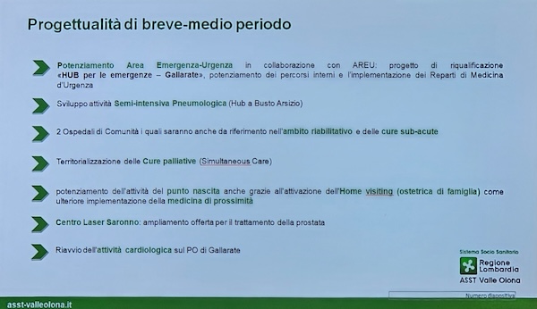 Gallarate nuovo ospedale bianchi