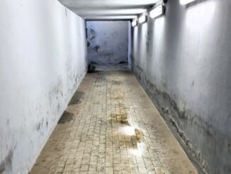casorate aperta sottopasso allagato