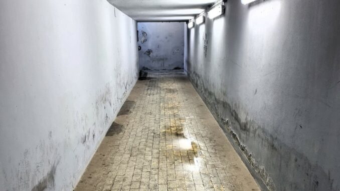 casorate aperta sottopasso allagato