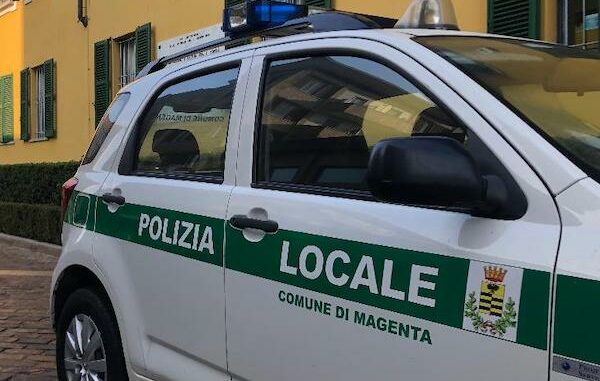 magenta cedimento strade chiusura polizialocale