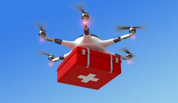 Varese trasporto farmaci droni