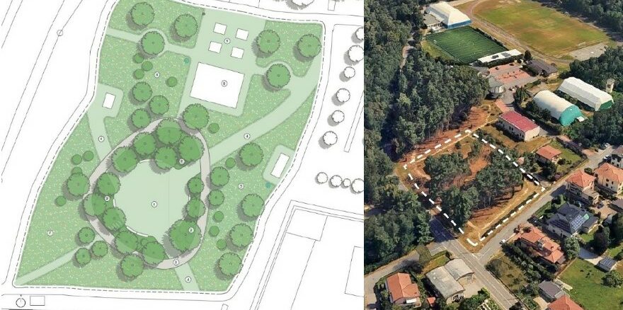 oggiona nuova pineta progetto