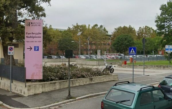 parcheggio via trentini lavori