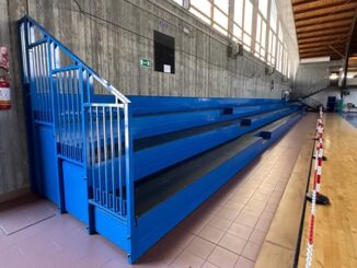 sumirago gradinate palazzetto sport 01