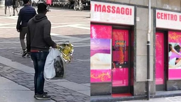 Gallarate vendita fiori abusivi