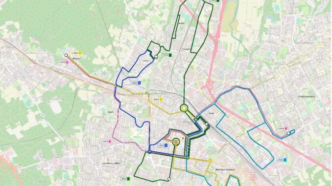 Gallarate autobus linee percorsi