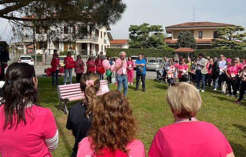 vanzaghello camminata rosa studenti