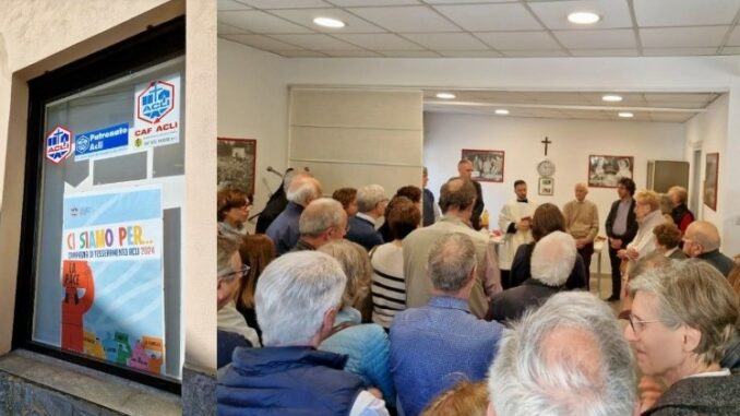 casorate inaugurata sede acli