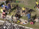 ciclismo caduta paesi baschi