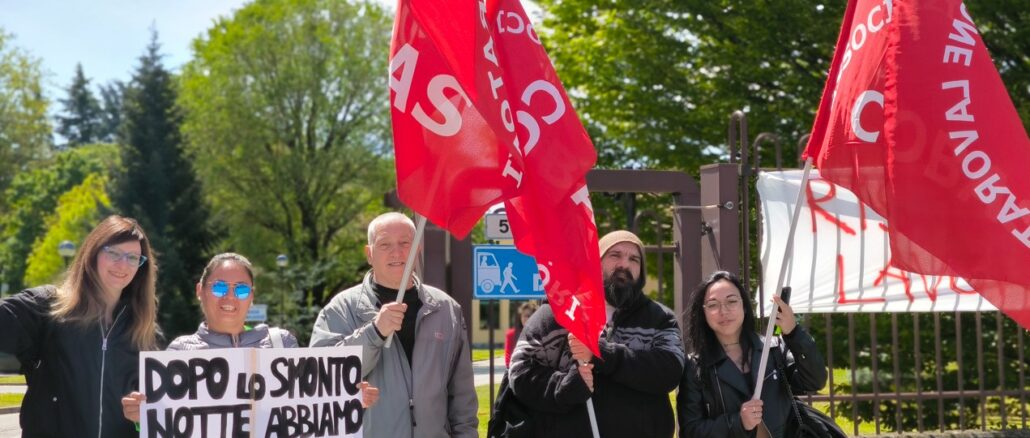 gallarate camelot dipendenti protesta