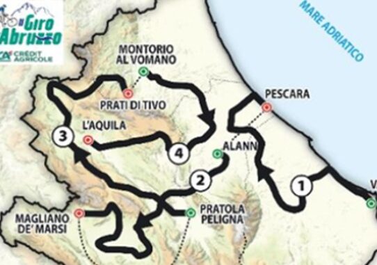 ciclismo giro abuzzo