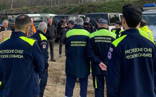 rescaldina protezionecivile esercitazione viabilità volontari