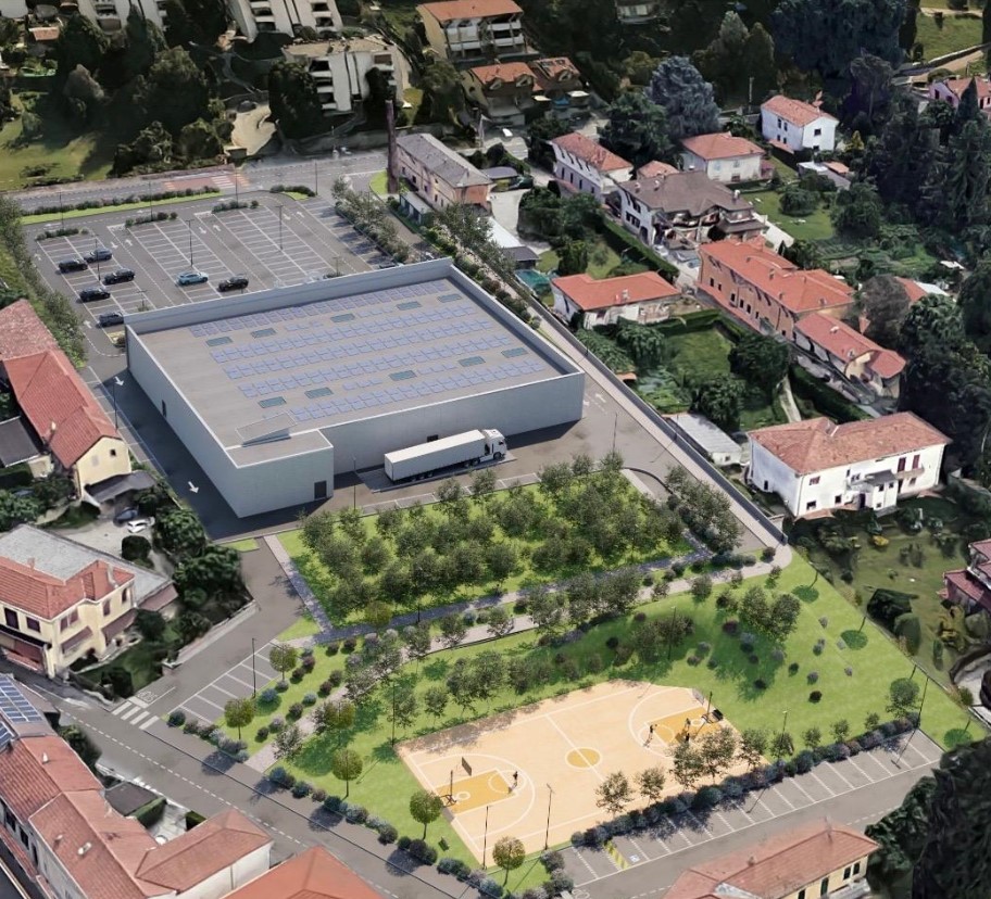 besnate nuovo supermercato parco