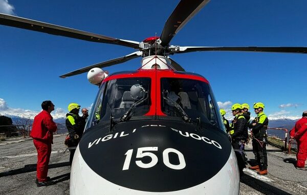 vigili del fuoco esercitazione drago 150