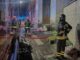 parabiago incendio vigilidelfuoco bambini