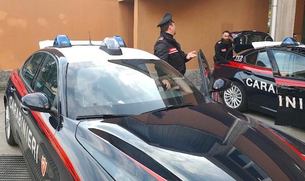 canegrate villacortese ubriaco carabinieri