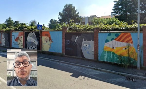 Gallarate murales gadda rosselli