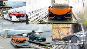 Malpensa cargo ferrari Lamborghini