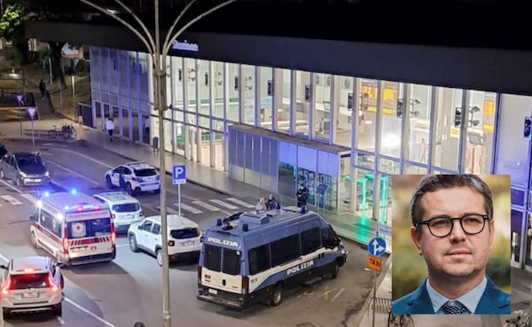 Rissa in stazione, il sindaco di Gallarate «Preoccupati lo Stato deve