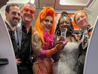 Malpensa easyjet eurovision party