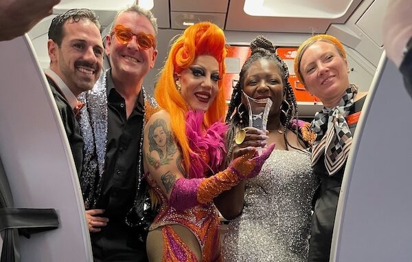 Malpensa easyjet eurovision party