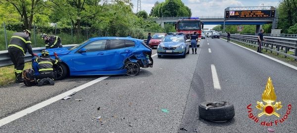 Autostrada incidente cavaria solbiate