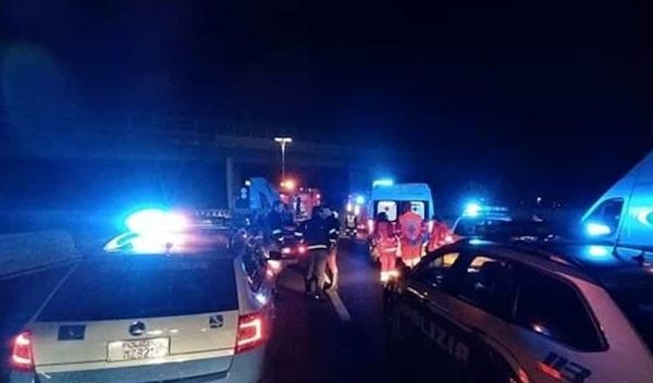 Origgio morto autostrada a9