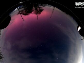 aurora viola cielo varese