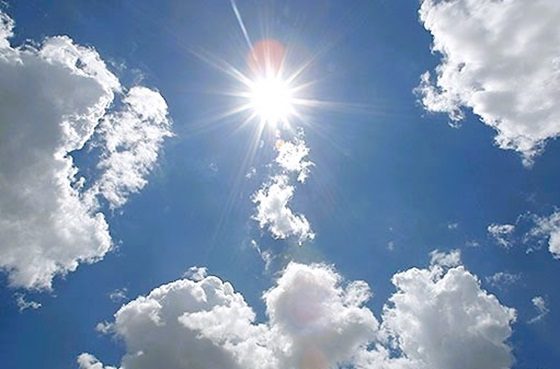 nubi rovesci est sole