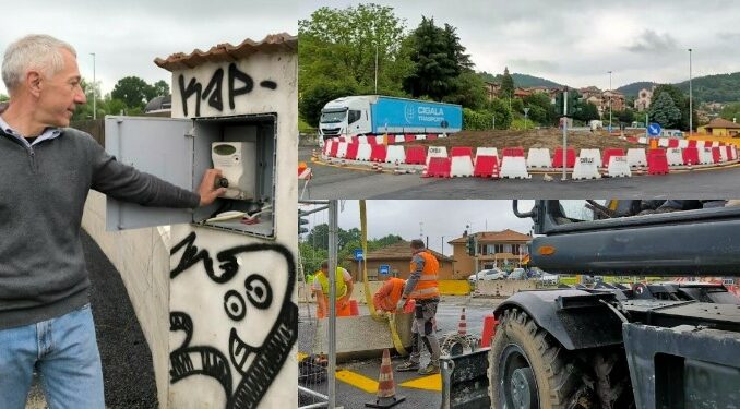 mercallo nuova rotonda attiva