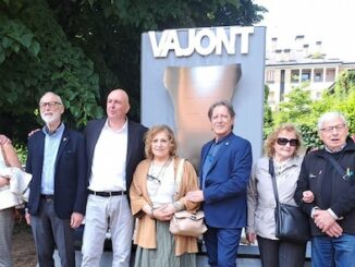 legnano vajont monumento inaugurazione