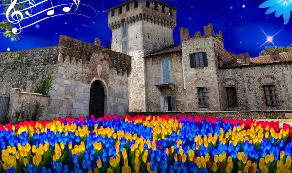 Somma castello Flower Light Concert