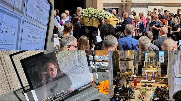 Angera funerale Mariagrazia Brovelli