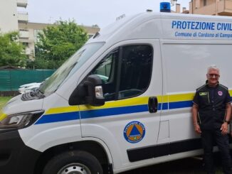 cardano protezione civile furgone