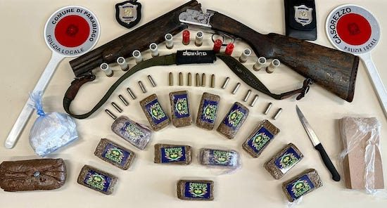 parabiago casorezzo droga polizialocale