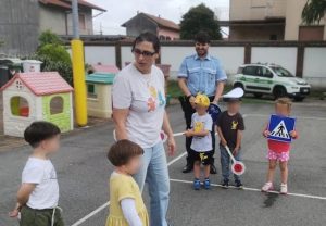 vanzaghello bimbi educazionestradale polizialocale