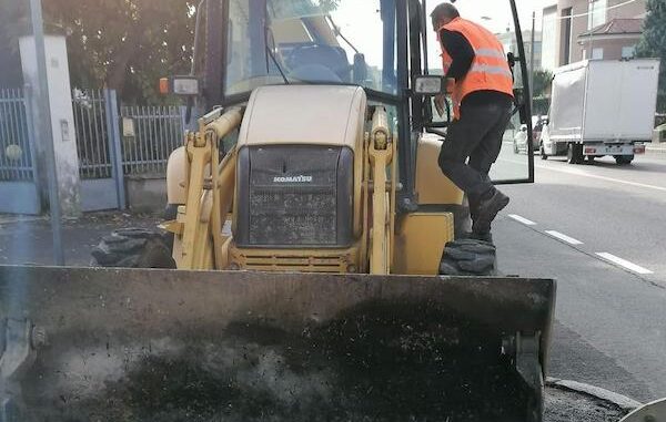 lavori viabilità sempione sanvittoreolona