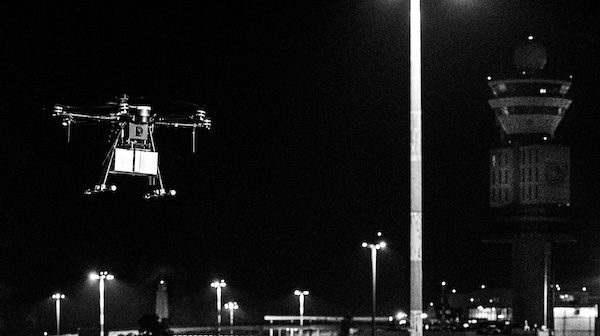 Malpensa test droni cargo