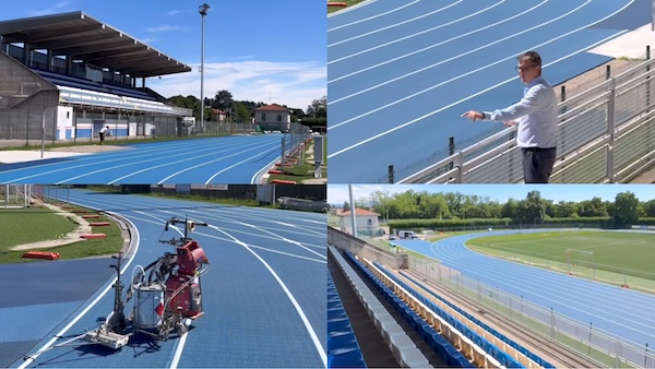 Gallarate nuova pista atletica