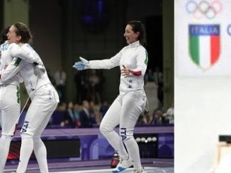 Andrea Vivian Olimpiadi spada femminile
